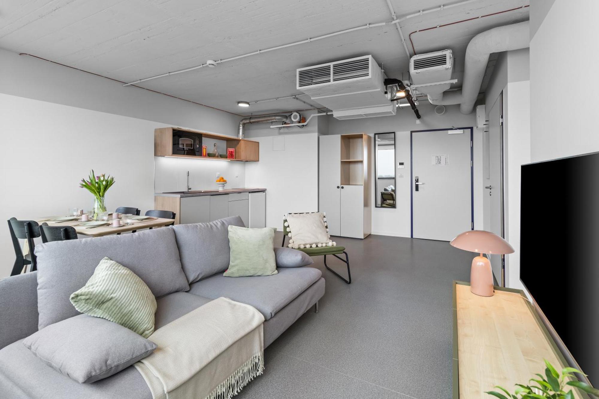 华沙Zeitraum Solec公寓式酒店 外观 照片